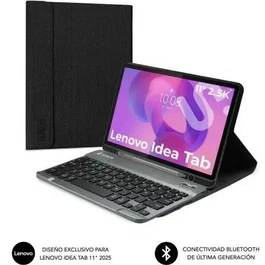Subblim SUBKT3-BTL340 Funda con Teclado Bluetooth para Lenovo Tab M11 Negra